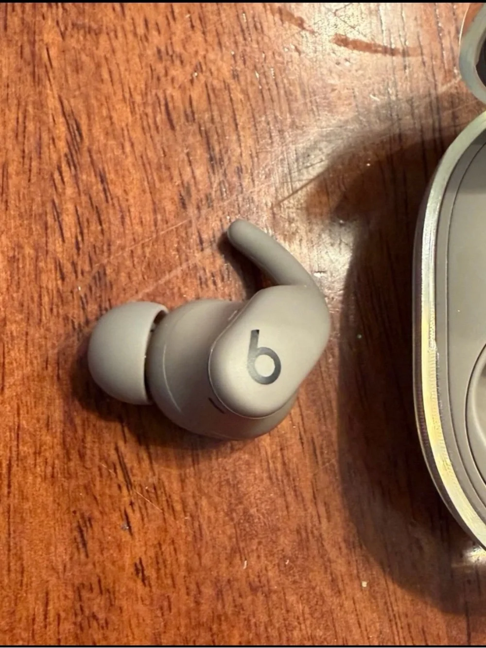 Beats by Dre Powerbeats Fit Earbuds with Gray Charging Case and Ear Tips